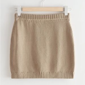 And Other Stories Knit Skirt